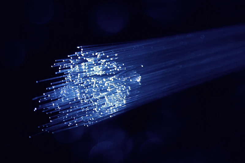 Fiber optic connections in a modern data center